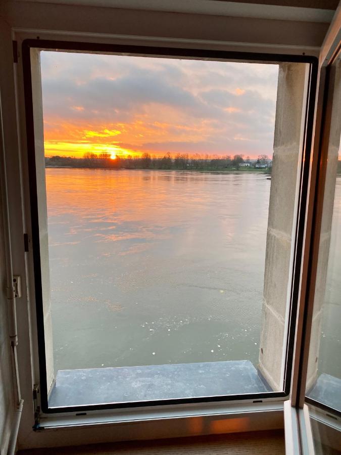 Gite Loirizon Vue Loire 4 Personnes Ingrandes  Bagian luar foto