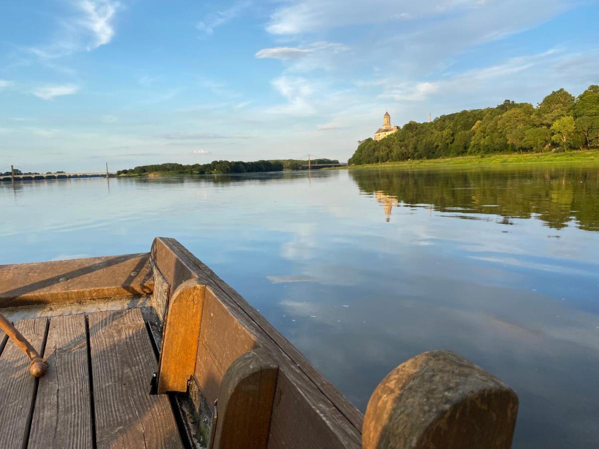 Gite Loirizon Vue Loire 4 Personnes Ingrandes  Bagian luar foto