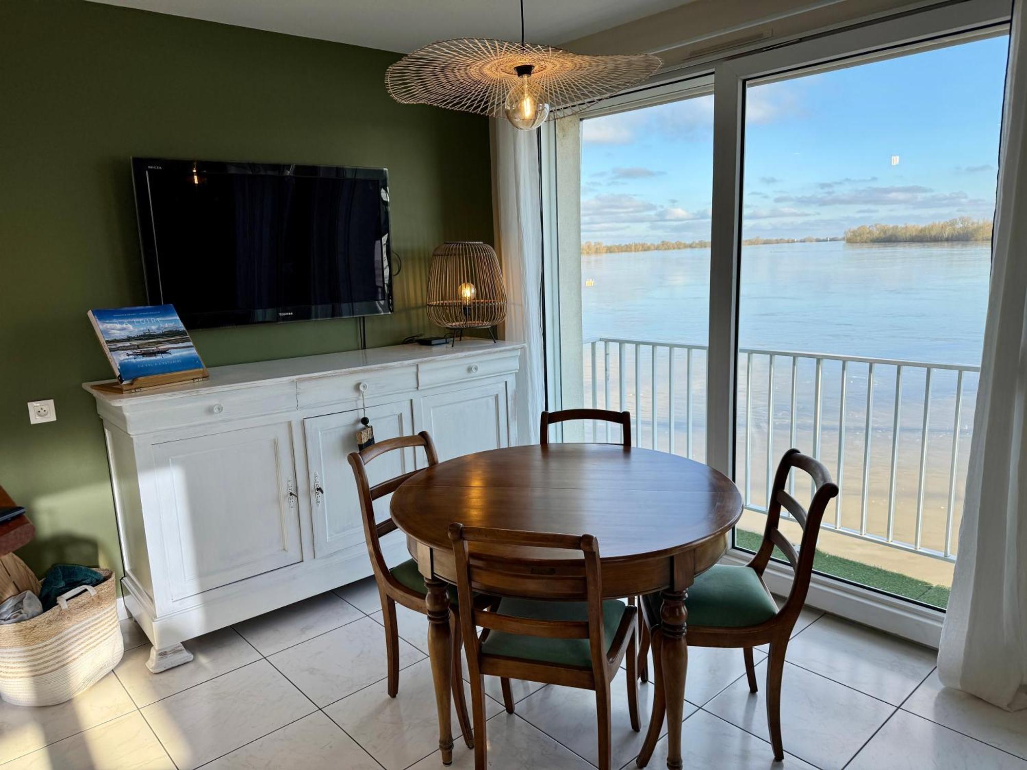 Gite Loirizon Vue Loire 4 Personnes Ingrandes  Bagian luar foto